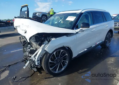 2020 Lincoln Aviator Reserve из США, поврежденный, VIN 5LM5J7XC7LGL22439